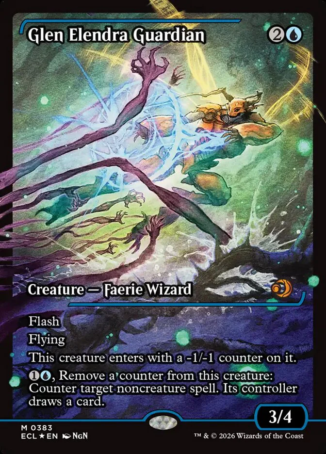 Glen Elendra Guardian - Full Art - Inverted - Showcase (Foil)