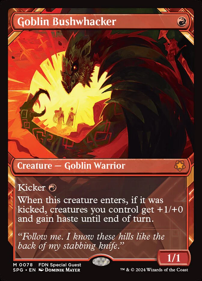 Goblin Bushwhacker - Inverted - Showcase