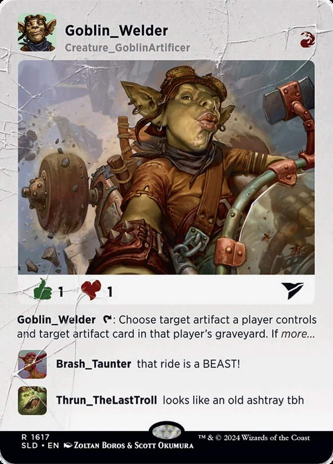 Goblin Welder - Borderless - Full Art (Foil)