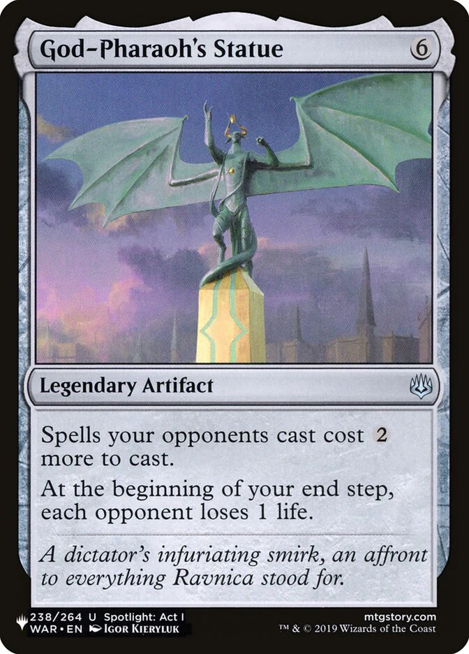 God-Pharaoh's Statue - Legendary
