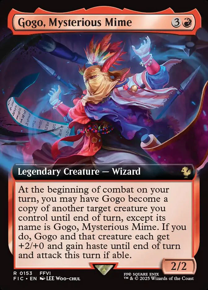Gogo, Mysterious Mime - Extended Art - Legendary