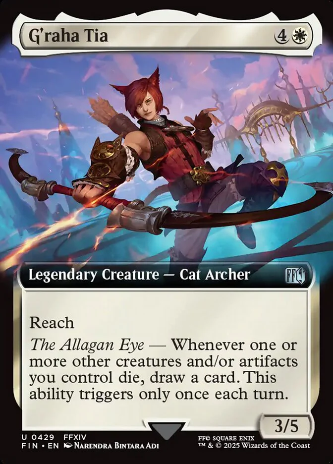 G'raha Tia - Extended Art - Legendary (Foil)