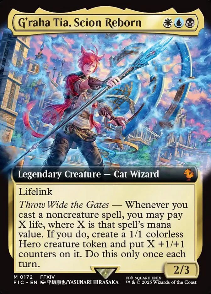 G'raha Tia, Scion Reborn - Legendary - Extended Art (Foil)
