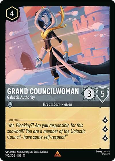 Grand Councilwoman - Galactic Authority - Foil