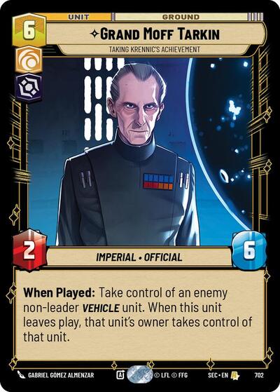 Grand Moff Tarkin - Taking Krennic's Achievement - Foil