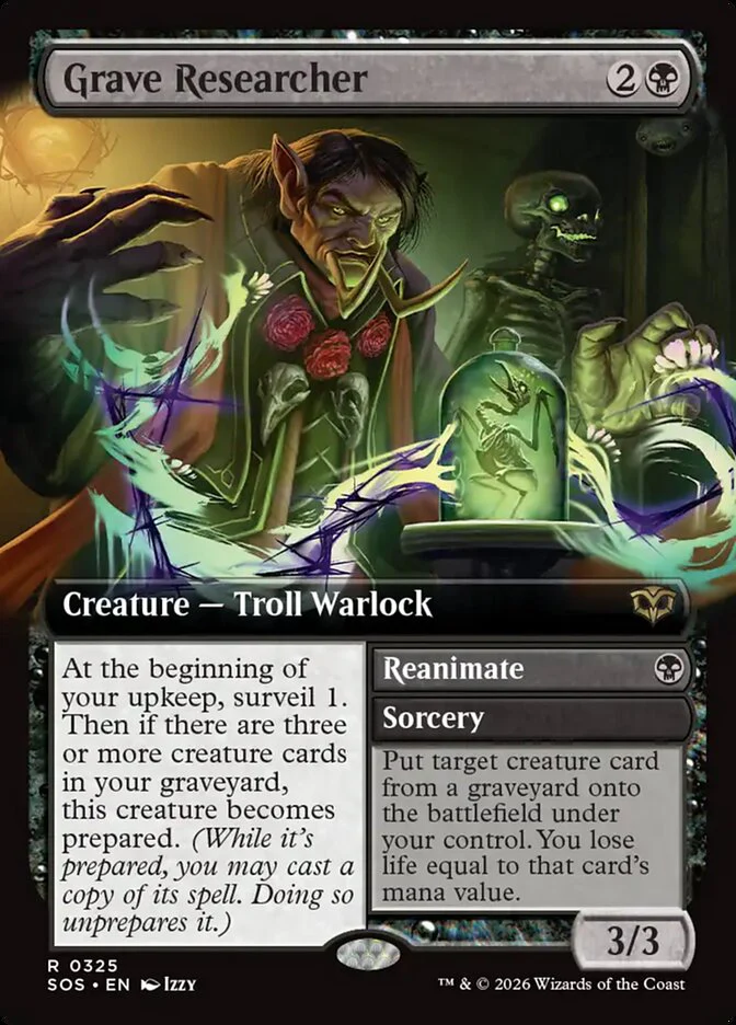 Grave Researcher // Reanimate - Extended Art