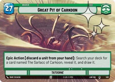 Great Pit of Carkoon (Hyperspace) - Foil