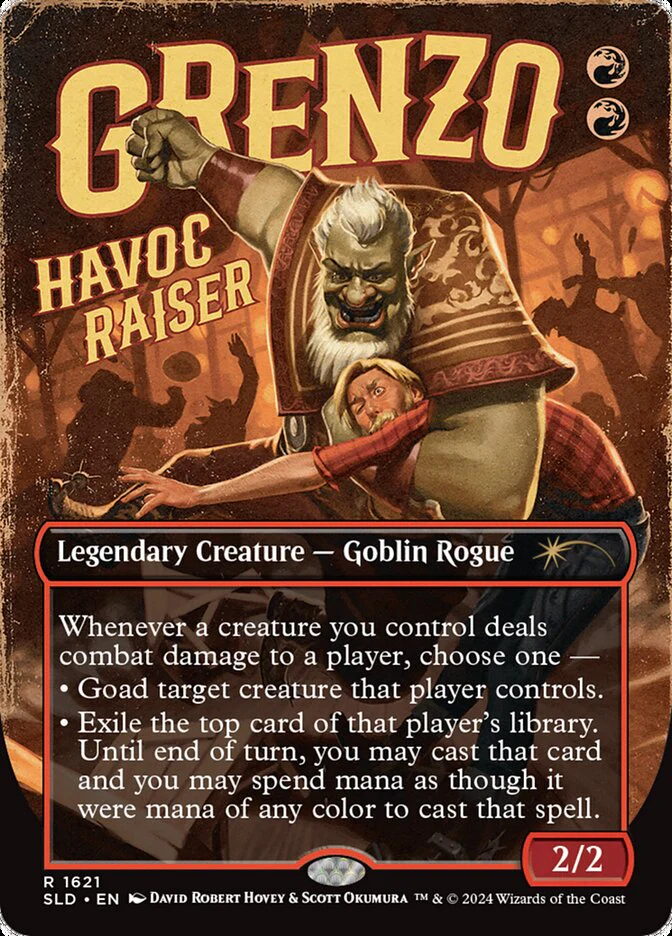 Grenzo, Havoc Raiser - Borderless - Full Art - Legendary
