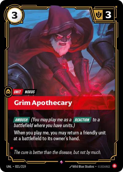 Grim Apothecary - Foil