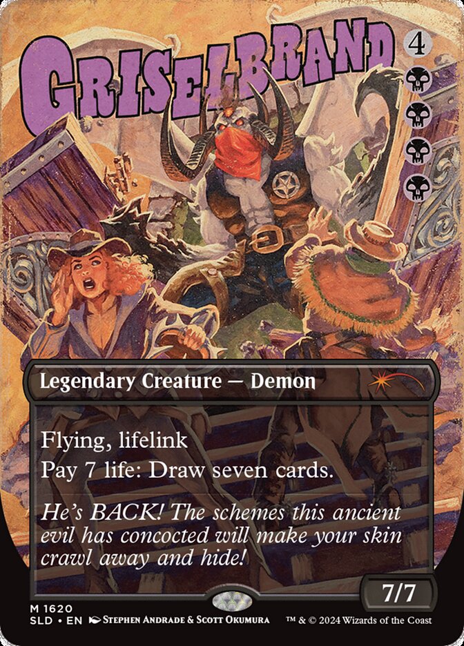 Griselbrand - Borderless - Full Art - Legendary