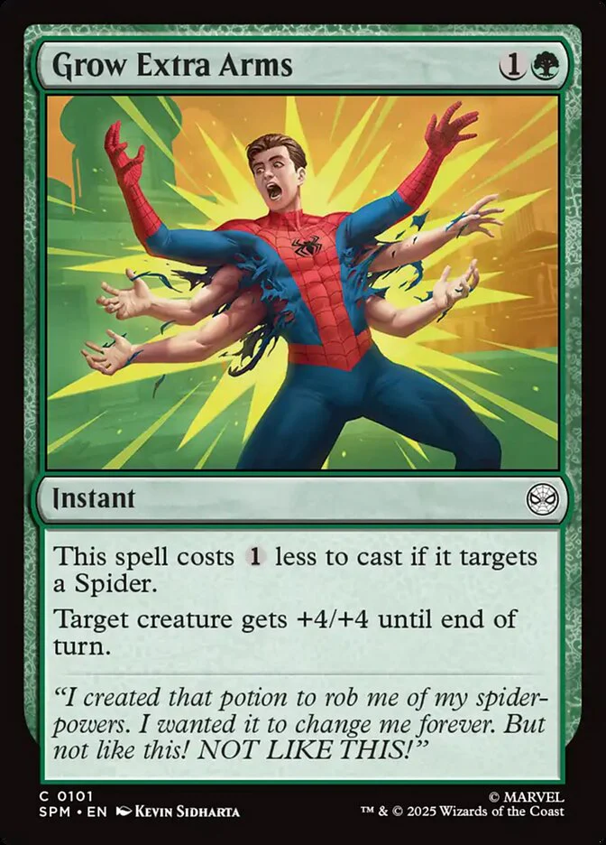 Grow Extra Arms (Foil)