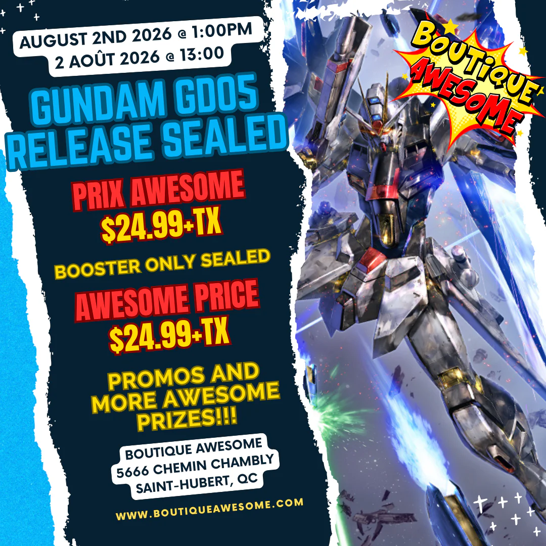 Gundam GD05 Release Sealed Event