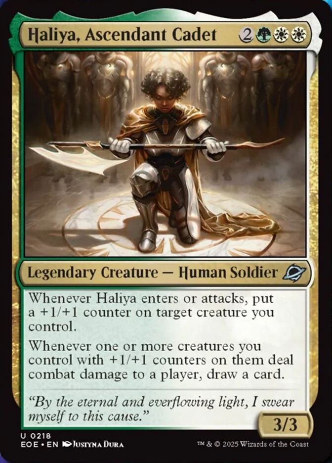 Haliya, Ascendant Cadet - Legendary (Foil)