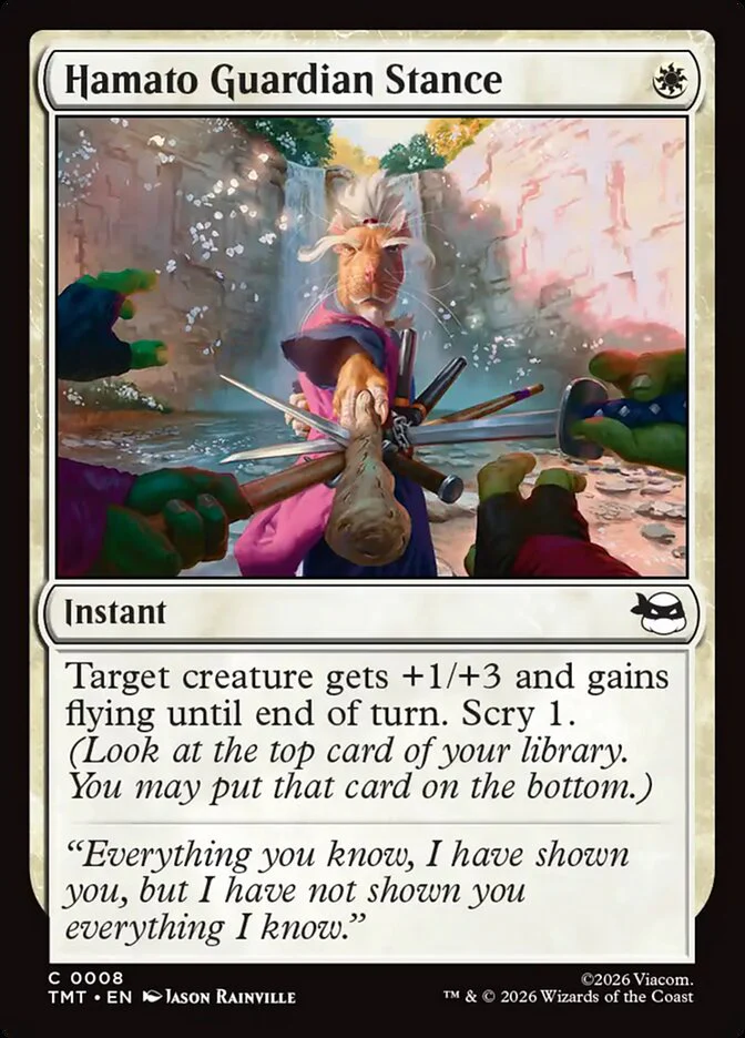 Hamato Guardian Stance (Foil)