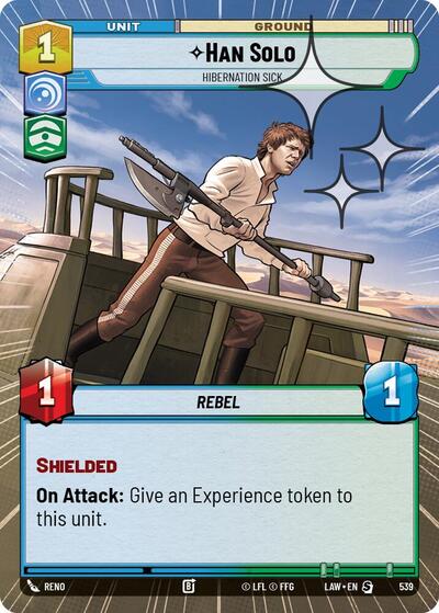 Han Solo - Hibernation Sick (Hyperspace) - Foil