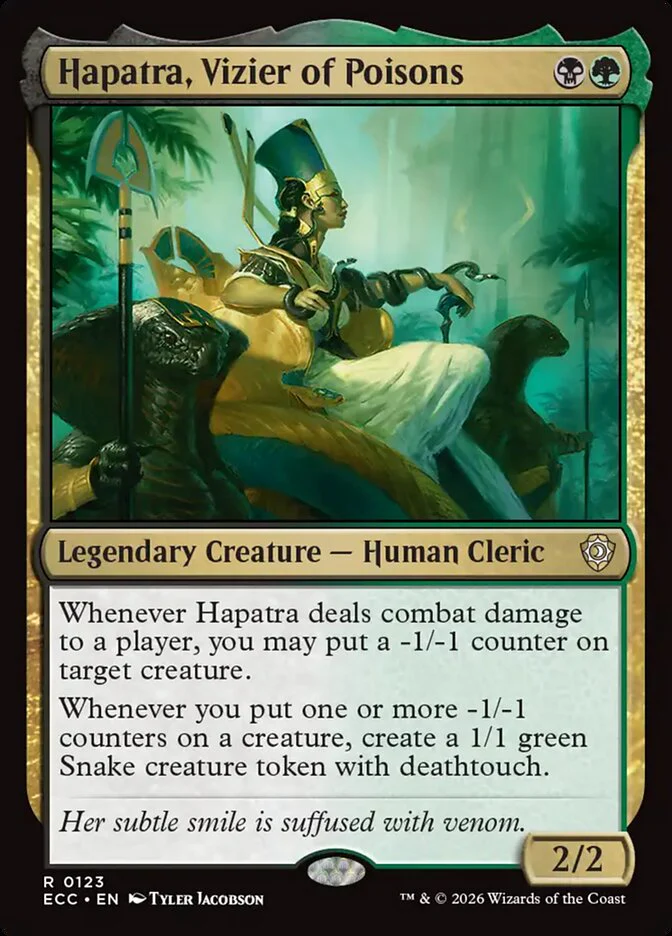 Hapatra, Vizier of Poisons - Legendary