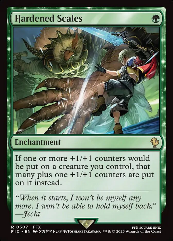 Hardened Scales - Enchantment