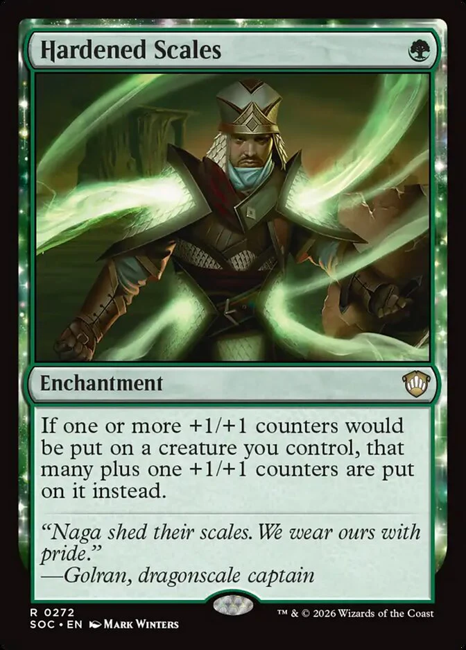Hardened Scales - Enchantment
