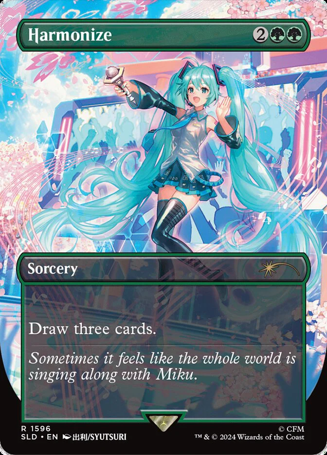 Harmonize - Borderless - Full Art - Inverted