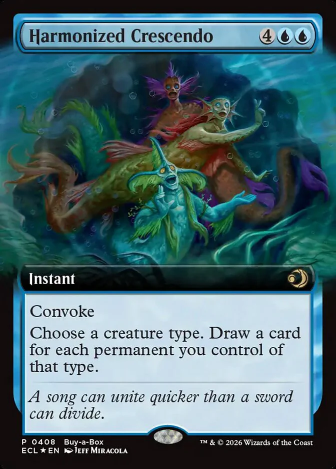 Harmonized Crescendo - Extended Art (Foil)