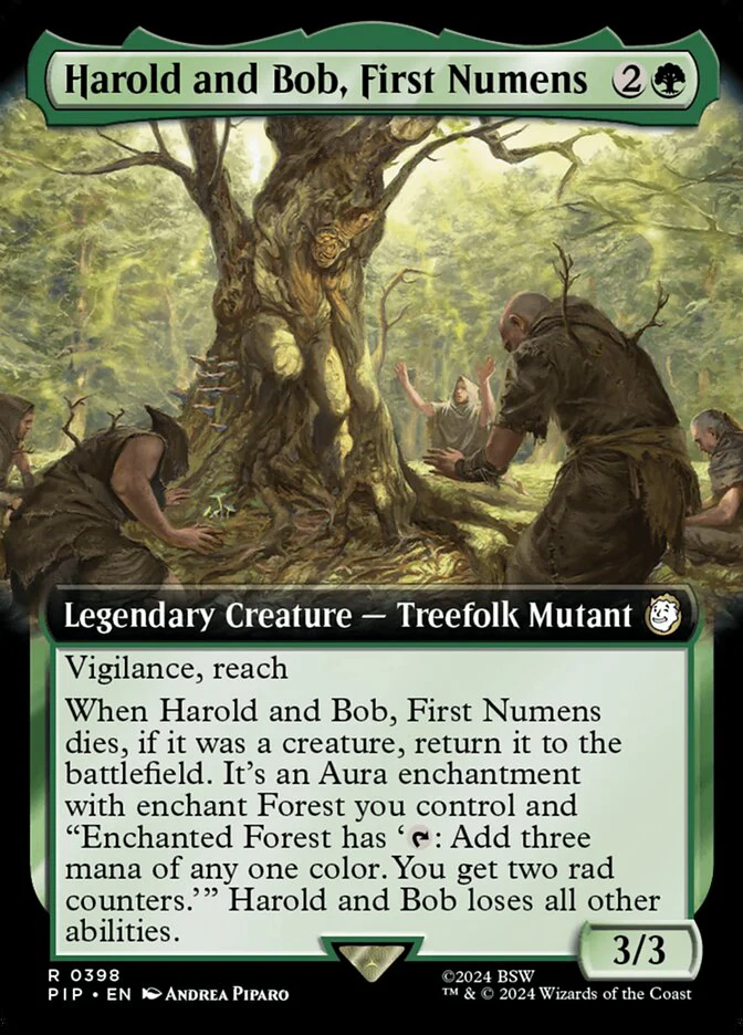 Harold and Bob, First Numens - Extended Art - Legendary