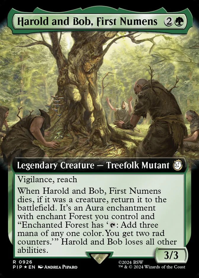 Harold and Bob, First Numens - Extended Art - Legendary - Surge Foil (Foil)