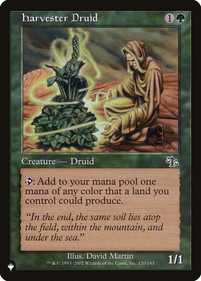 Harvester Druid - Retro Frame