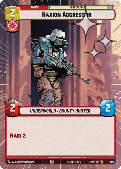 Haxion Aggressor (Hyperspace) - Foil