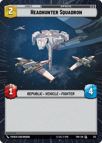 Headhunter Squadron  (Hyperspace) - Foil