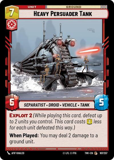 Heavy Persuader Tank  - Foil