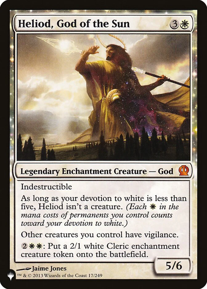 Heliod, God of the Sun - Enchantment