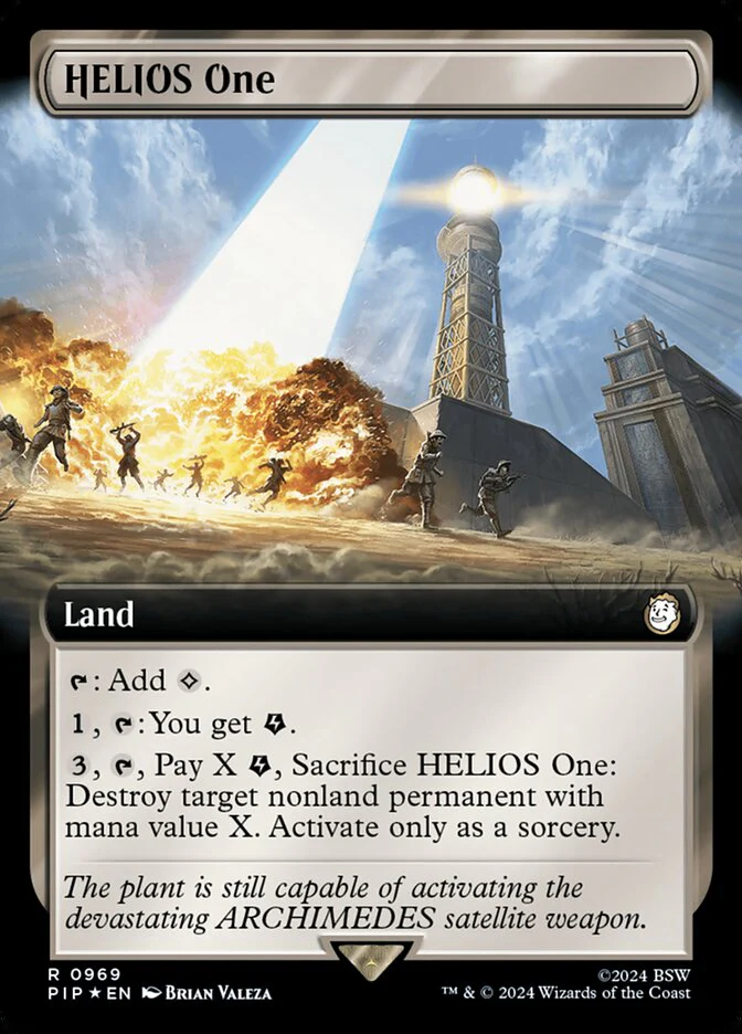 HELIOS One - Extended Art - Surge Foil (Foil)