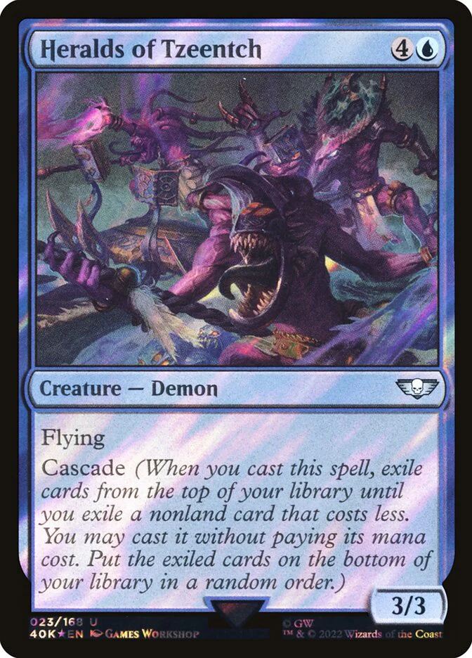 Heralds of Tzeentch - Surge Foil (Foil)