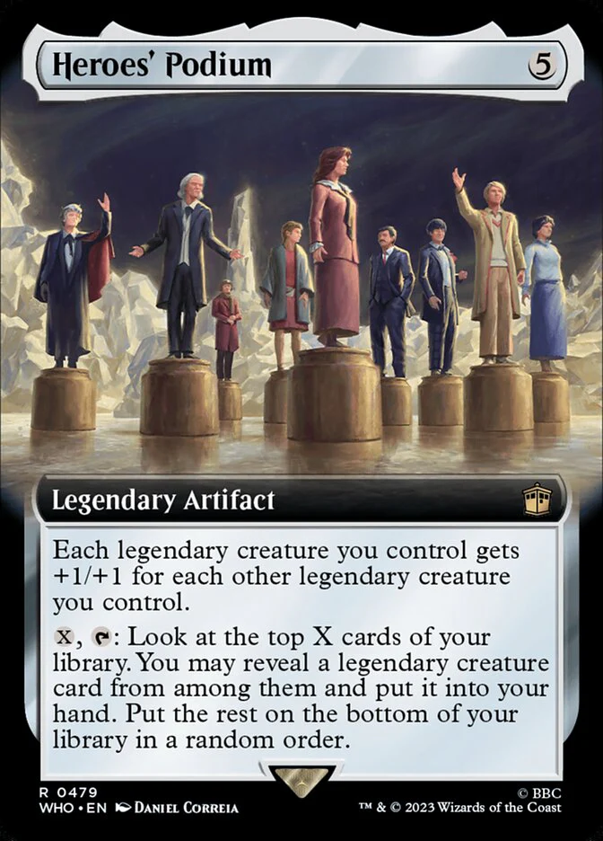 Heroes' Podium - Extended Art - Legendary