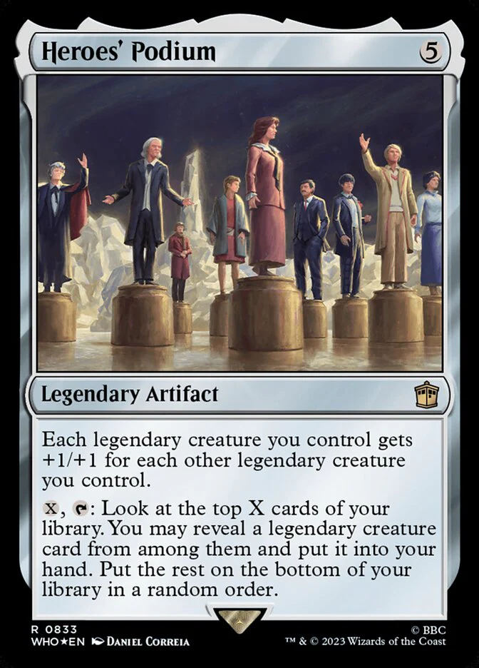 Heroes' Podium - Legendary - Surge Foil (Foil)