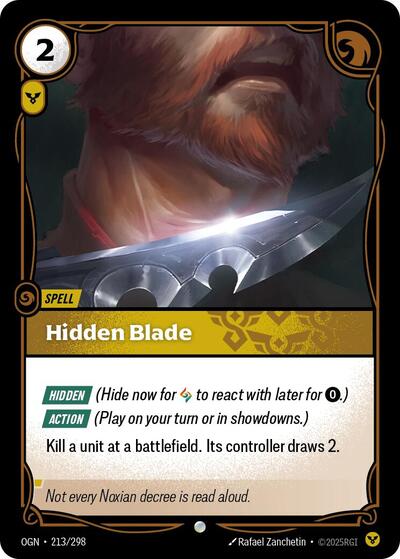 Hidden Blade - Foil