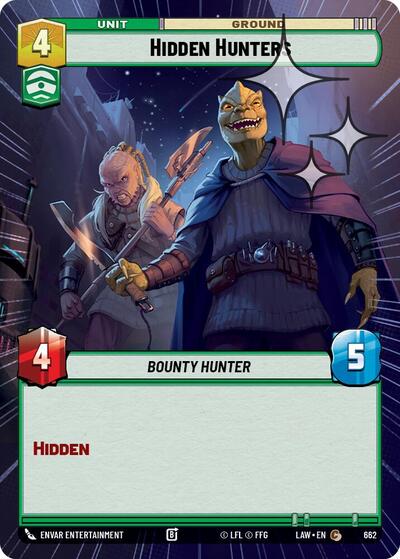 Hidden Hunters (Hyperspace) - Foil