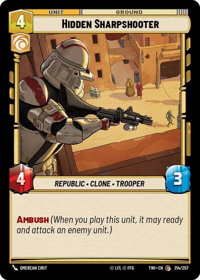 Hidden Sharpshooter  - Foil
