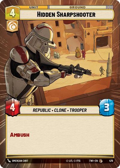 Hidden Sharpshooter  (Hyperspace) - Foil