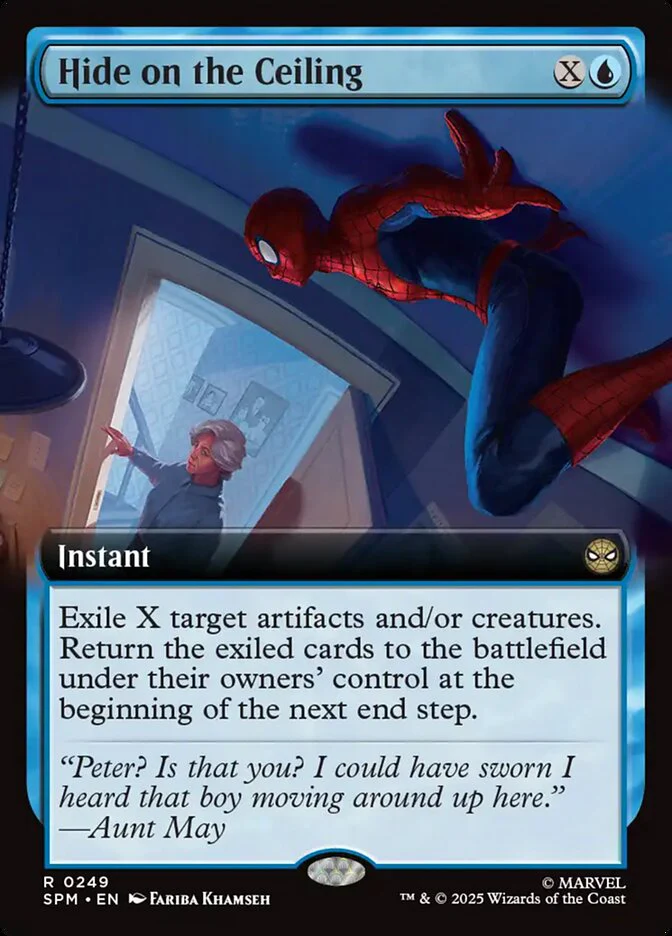 Hide on the Ceiling - Extended Art (Foil)