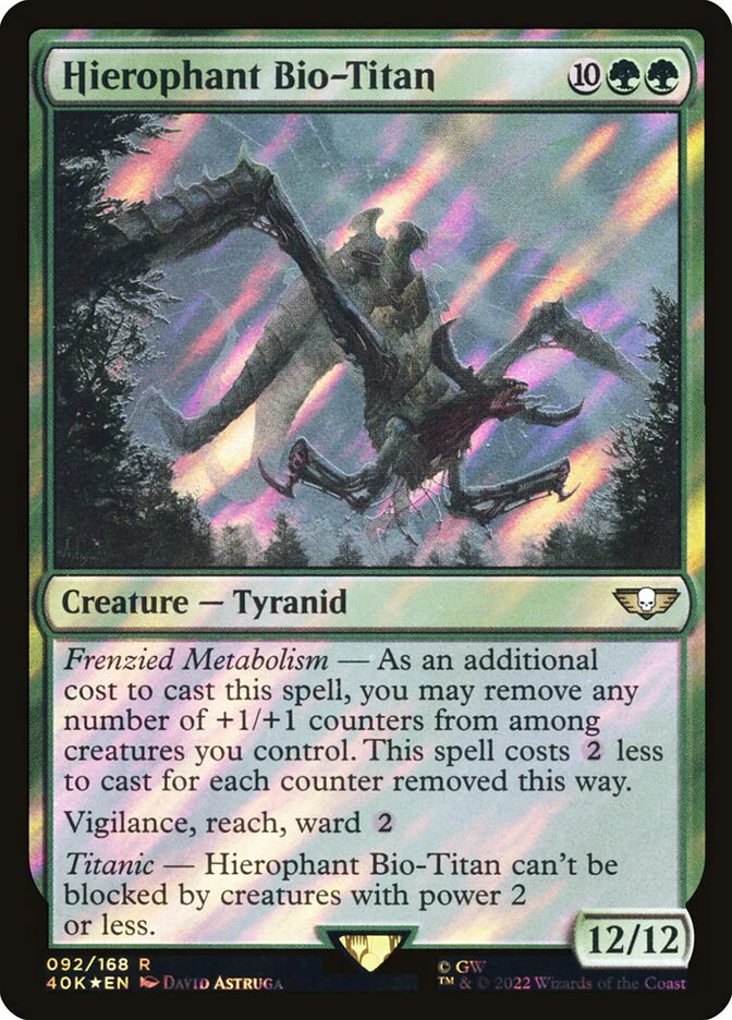 Hierophant Bio-Titan - Surge Foil (Foil)
