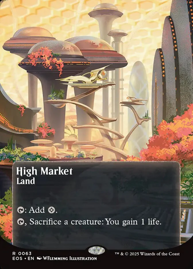 High Market - Borderless - Full Art - Inverted (Foil)