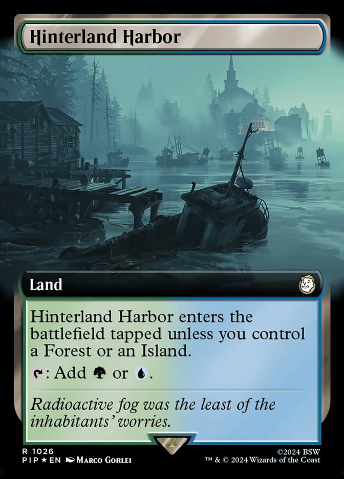 Hinterland Harbor - Extended Art - Surge Foil (Foil)