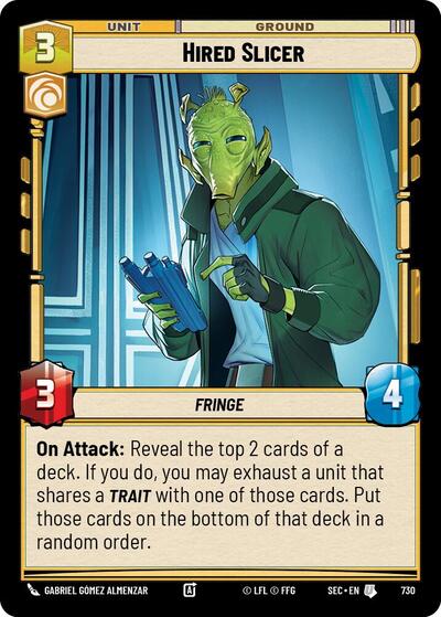 Hired Slicer - Foil