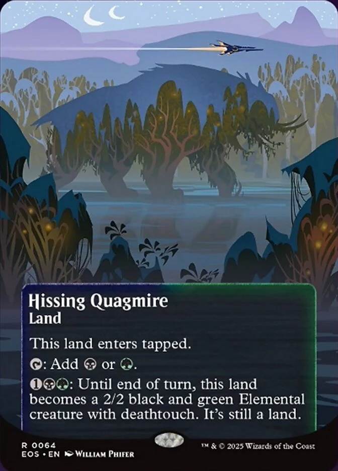 Hissing Quagmire - Borderless (Foil)