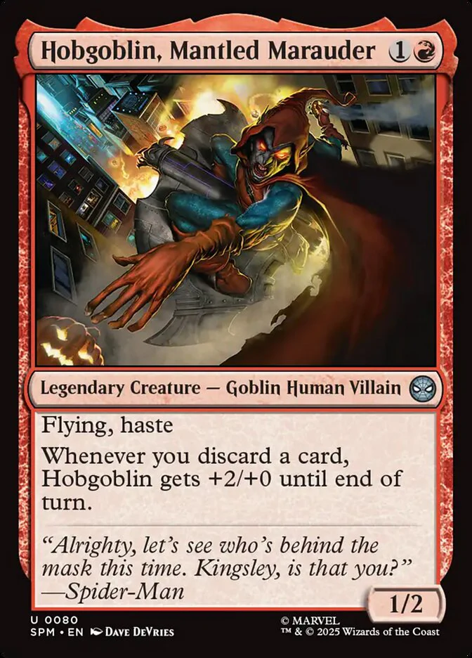 Hobgoblin, Mantled Marauder - Legendary