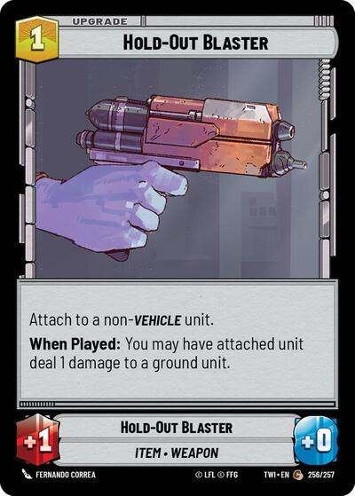 Hold-Out Blaster  - Foil