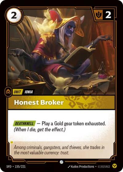 Honest Broker - Foil