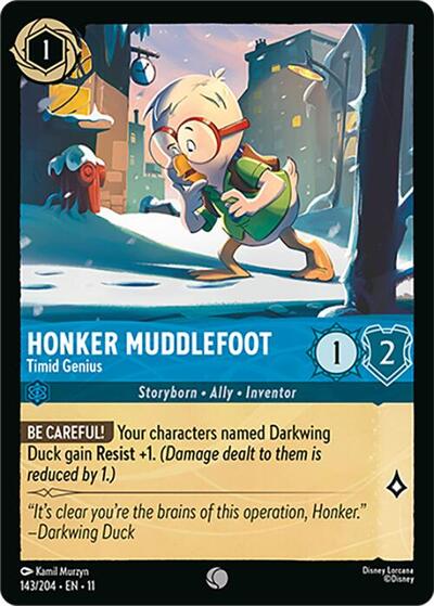 Honker Muddlefoot - Timid Genius - Foil