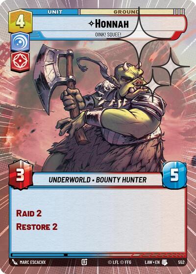 Honnah - Oink! Squee! (Hyperspace) - Foil